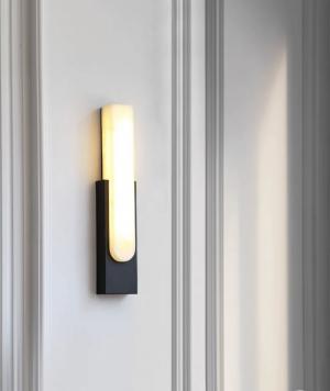 Terrasvet Marble wall Lamp 054039/1wbk-wt