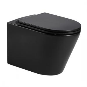 VOLLE NEMO Rimless унітаз підвісний,сидіння Slim slow-closing 520*360*390 мм Black 13-17-316 Black