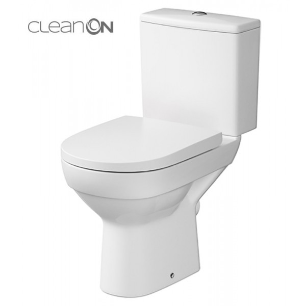 Cersanit Компакт 602 CITY NEW CLEAN ON 011 3/5 ,дюр.,мікроліфт K35-036