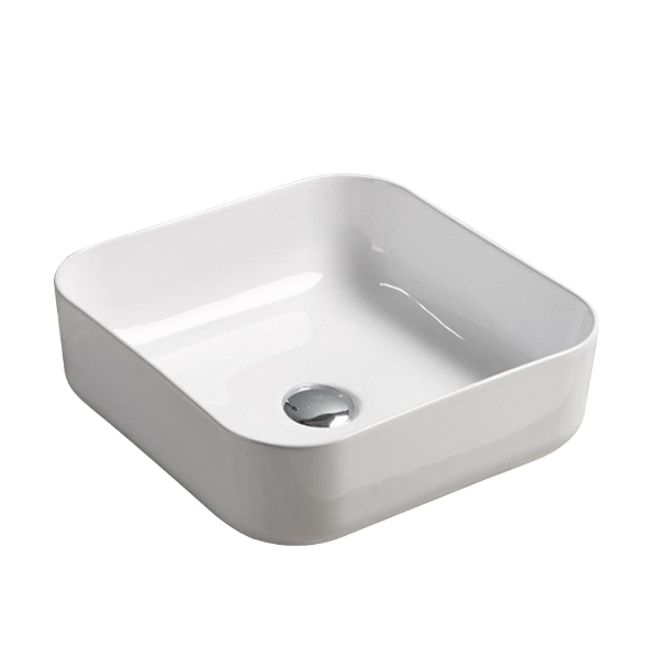 VOLLE умивальник 385*385*135 мм, накладний 13-01-035